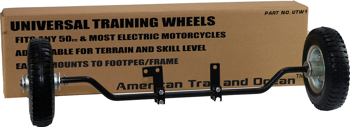 Training Wheels for 50cc or Electric Motorcycles